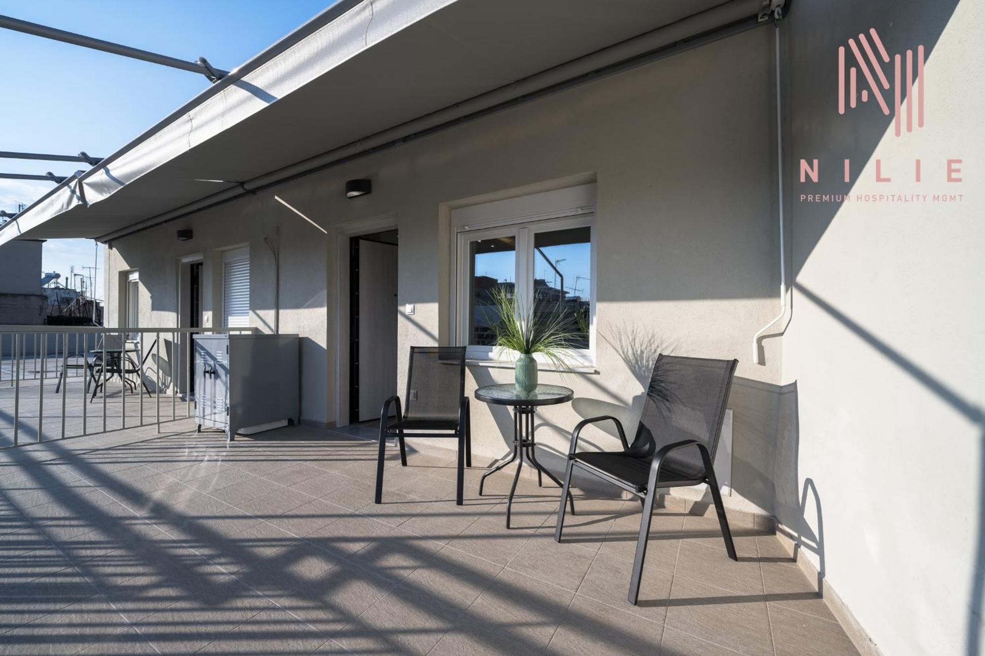 V6 Penthouse, Nilie Hospitality Mgmt Apartamento Tessalónica Exterior foto